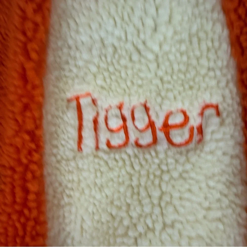 THE DISNEY STORE Youth Unisex Size 2T-4T Costume Tigger Fleece Vintage Toddler - Picture 6 of 16